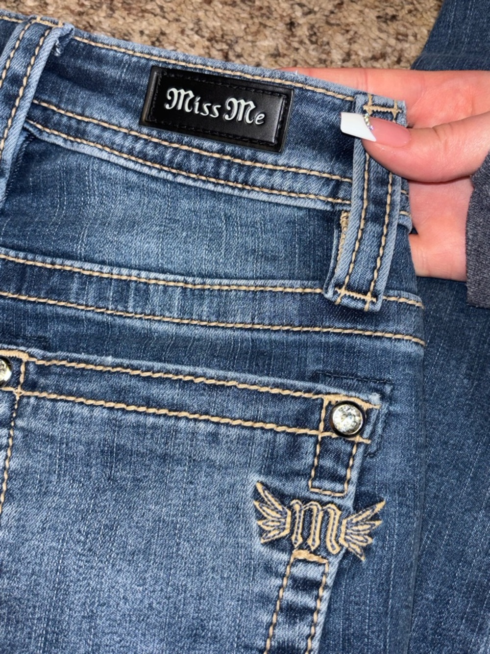 Miss Me Heaven Skinny Jeans - Picture 5 of 7